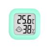 Mini Indoor Thermometer LCD Digital Temperature Room Hygrometer Gauge Sensor Humidity Meter Indoor Thermometer Temperatu - Green