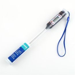 Temperature Meter Gauge Tool New Meat Thermometer Kitchen Digital Cooking Food Probe Electronic BBQ Cooking Tools - Black