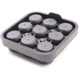 1pc; Frozen Ice Rose Mold; Food Grade Silicone Cork Block Ice Box Ice Cream Maker Household Grinder - Black - Food Grade Silicone
