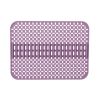 1pc Kitchen Silicone Drain Mat; Kitchen Sink Protection Anti-Scratch Mat; Non-Slip Card Bowl Card Position Mat; 16.93*12.6inch - Purple - 1PC