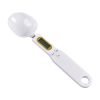 Electronic Kitchen Scale; 0.1g-500g LCD Display Digital Weight Measuring Spoon; Kitchen Tool - White
