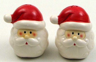 Santa Salt and Pepper Set - 049-63917A