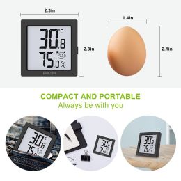 HIGH PRECISION HYGRO-THERMOMETER - Black