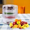 Free shipping 350W 5-Layer Household Dried Fruit Dehydrator Machine Fruit Food Dryer 15L Us 110V  YJ  - picture