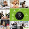 Led Twist Setting Digital Timer - black