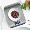 1pc 10KG/5KG Kitchen Scales Stainless Steel Weighing For Food Diet Postal Balance Measuring LCD Precision Electronic - 10KG