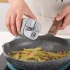 Four-in-one Sauce Sub-bottling; Creative Outdoor Barbecue Portable Transparent Seasoning Box - Grey