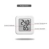 Mini Indoor Thermometer LCD Digital Temperature Room Hygrometer Gauge Sensor Humidity Meter Indoor Thermometer Temperatu - Green