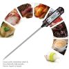 Temperature Meter Gauge Tool New Meat Thermometer Kitchen Digital Cooking Food Probe Electronic BBQ Cooking Tools - Black