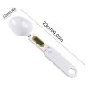 Electronic Kitchen Scale; 0.1g-500g LCD Display Digital Weight Measuring Spoon; Kitchen Tool - White
