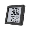 HIGH PRECISION HYGRO-THERMOMETER - Black
