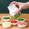 1pc Household Small Electric Garlic Masher; Garlic Chopper; Wireless Vegetable Mincer; Portable Mini Food Processor; Kitchen Gadgets - Green