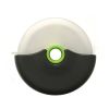 1pc Round Hole Pizza Cutter Round Roller Cookie Maker With Protective Cover Detachable And Washable Stainless Steel Cookie Maker Baking Tool - Yellow