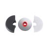 1pc Round Hole Pizza Cutter Round Roller Cookie Maker With Protective Cover Detachable And Washable Stainless Steel Cookie Maker Baking Tool - Green