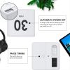 1pc Cube Timer; Gravity Flip Kitchen Timer For Time Management And Countdown Settings 15-20-30-60 Minutes - White