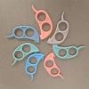 5pcs; Random Color Food Grade Steel Rocker; Orange Opener; Orange Peel Essential Tools - 5pcs Random Color