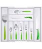 Adjustable Expandable Kitchen Utensils Drawer Organizer  For Bamboo Flatware Organizer - White