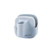 Dish Washing Sponge Wall Mount Self adhesive PP Handle Scrubber Kitchen Dishwasher Tool - blue