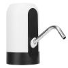 Electric Water Bottle Dispenser Rechargeable Automatic Drinking Water Bottle Pump For 2-5 Gallon Bottle - White