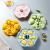 1pc Silicone Jelly Pudding Mold; Non-stick Food Grade Silicone Mold; Reusable Cake Mold Ice Cube Mold; DIY Baking Tools - Green