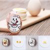 Portable Egg Timer Sensitive Hard & Soft Boiled Color Changing Indicator Tells When Eggs Are Ready For Kitchen Study Homework Sport Exercise - yellow