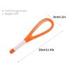 1pc Storeable And Foldable Household Multifunctional Manual Rotary Egg Beater - Yellow