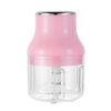 1pc Household Small Electric Garlic Masher; Garlic Chopper; Wireless Vegetable Mincer; Portable Mini Food Processor; Kitchen Gadgets - Green