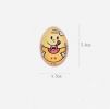 Portable Egg Timer Sensitive Hard & Soft Boiled Color Changing Indicator Tells When Eggs Are Ready For Kitchen Study Homework Sport Exercise - yellow