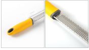 Stainless steel fruit cheese grater Chocolate lemon rind cheese crumb grater Grater kitchen tools - Shredder-yellow