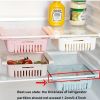 1pc (Max 2.75lb) Kitchen Storage Supplies; Refrigerator Storage Racks; Freezer Storage Racks - Light Brown