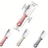 1pc Stainless Steel Freezer Scraper Deicing Tool Portable Refrigerator Deicing Shovel Cleaning Gadget Household Defrosting Shovel - Green