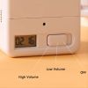 1pc Cube Timer; Gravity Flip Kitchen Timer For Time Management And Countdown Settings 15-20-30-60 Minutes - White
