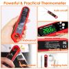 Digital Thermometer BBQ Meat Food Cooking Temperature Tester - Red