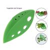 Multi-Function Leaf Cutter Creative Vegetable Leaves Separator Leaves Shaped Kitchen Gadget Tool - green
