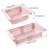 1pc (Max 2.75lb) Kitchen Storage Supplies; Refrigerator Storage Racks; Freezer Storage Racks - Light Brown