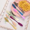 4pcs Stainless Steel Cake Scraper Baking Tool - Silvery