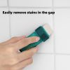 1pc Gap Eraser Kitchen Stove Cleaning Brush Pot Bottom Brush Bathroom Water Pool Beauty Seam Eraser Cleaning Supplies Tools - Green
