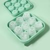 1pc; Frozen Ice Rose Mold; Food Grade Silicone Cork Block Ice Box Ice Cream Maker Household Grinder - Black - Food Grade Silicone