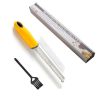 Stainless steel fruit cheese grater Chocolate lemon rind cheese crumb grater Grater kitchen tools - Shredder-yellow
