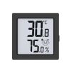 HIGH PRECISION HYGRO-THERMOMETER - Black
