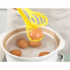 1pc; Multifunctional 3-in-1 Egg Whisk Food Holder Noodle Holder Baking Tool Egg Stirrer Manual Whisk 1 Pack 11.02''Ã—2.76'' - Yellow